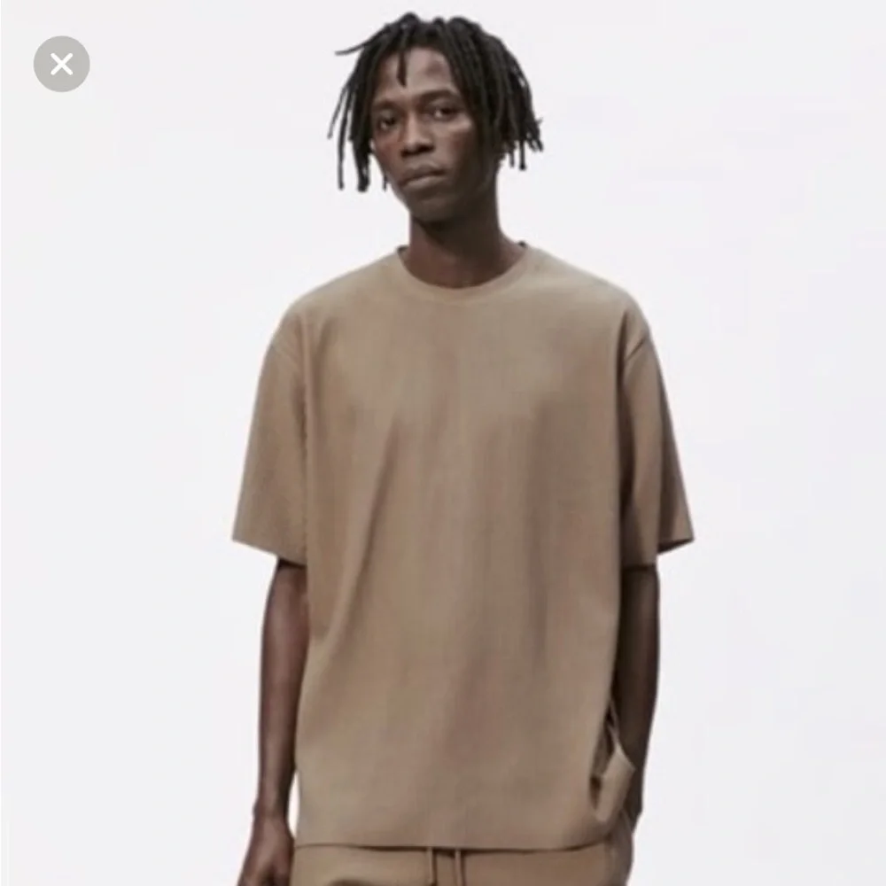 Zara OTTOMAN KNIT T-SHIRT - Picture 5 of 5